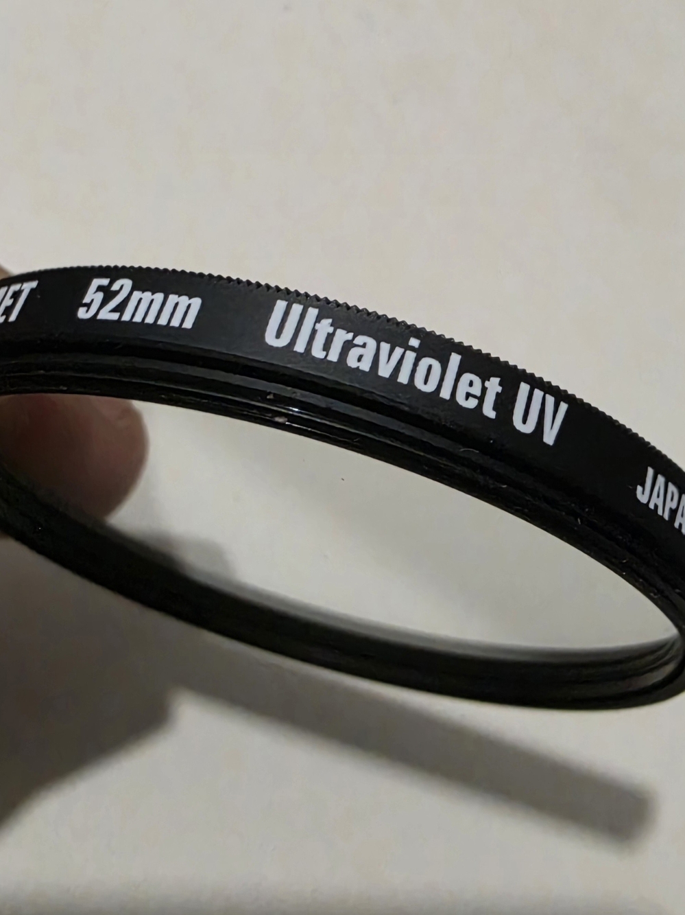 Calumet 52mm Ultraviolet UV Clear Threaded Camera Lens Filter